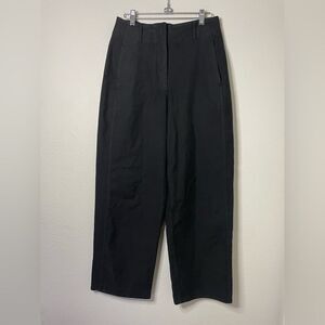 Aritzia Black High-Waisted Trousers